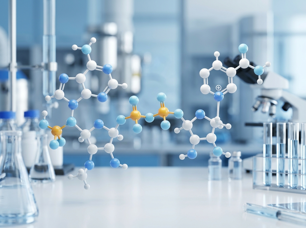 molecular structure of NAD+ coenzyme